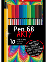 Stabilo Feutre STABILO Pen 68 boîte 10 pièces assorti