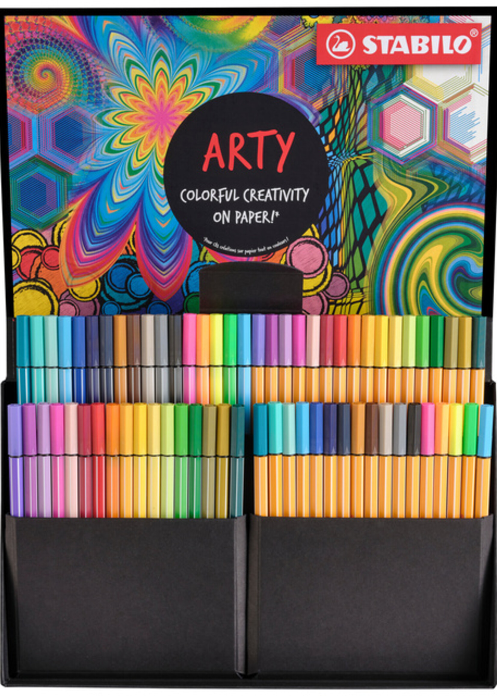 Stabilo Fineliner STABILO Point 88 & Pen 68 Arty Creative coffret luxeux