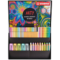 Stabilo Schrijfwaren STABILO Colorful Arty creative pastel mix in luxe box