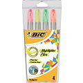 Bic Surligneur BIC Flex assorti blister 4 pièces