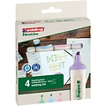 edding Ecoline Markeerstift edding 24 Ecoline pastel assorti set à 4 stuks