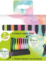 Stabilo Markeerstift STABILO Green Boss deskset à 8 stuks