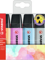 Stabilo Surligneur Stabilo Boss Orginal 70/4-4 pastel assorti