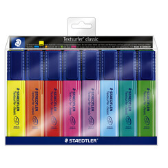 Markeerstift Staedtler 364 Textsurfer assorti 8stuks