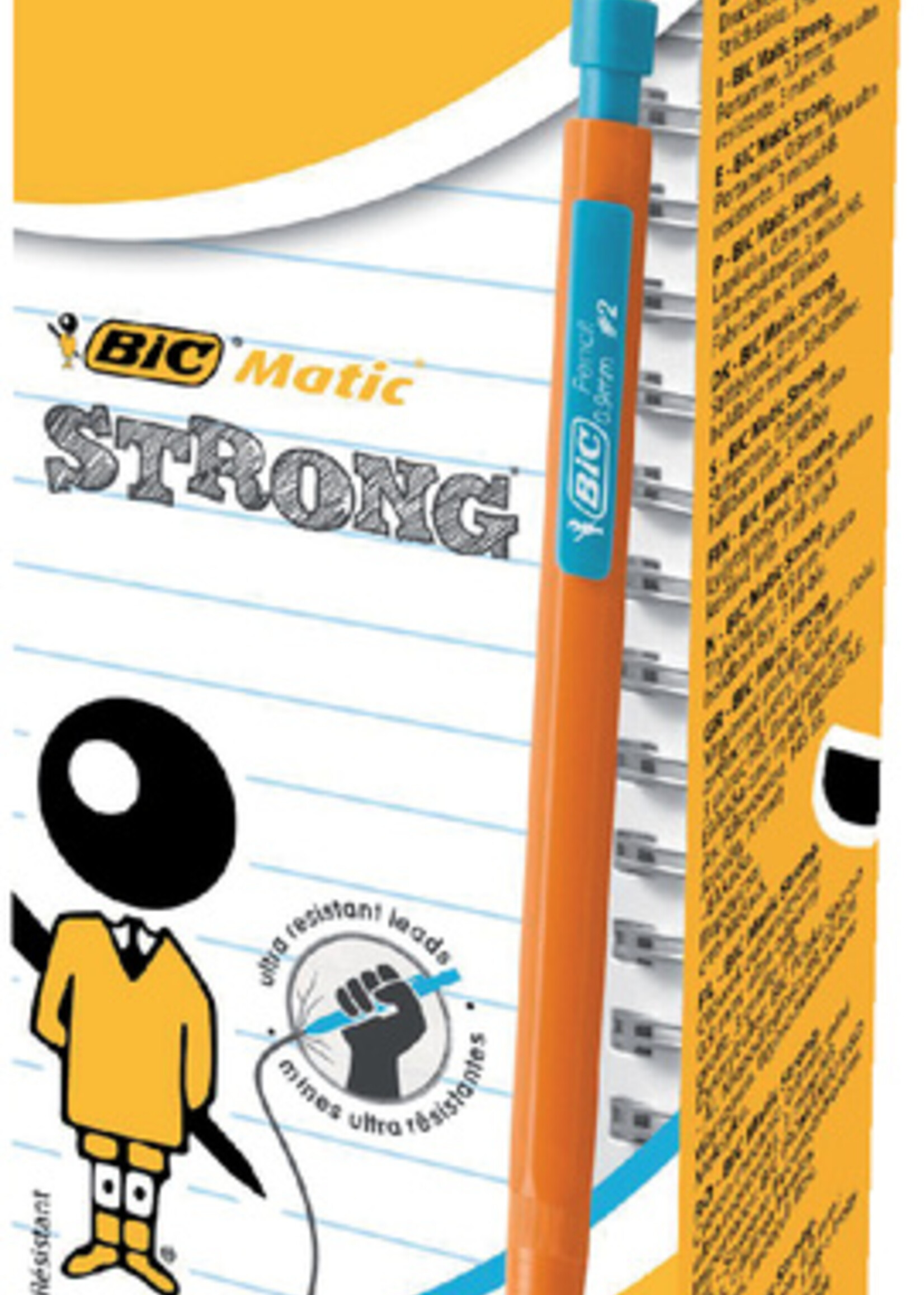 Bic Portemine BIC Matic Strong HB 0,9mm avec mines