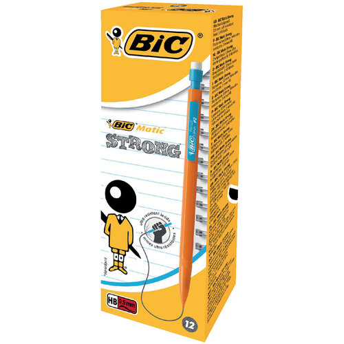 Bic Vulpotlood Bic Matic strong HB 0.9mm inclusief stiften