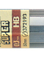 Pentel Potloodstift Pentel 0.3mm zwart per koker HB