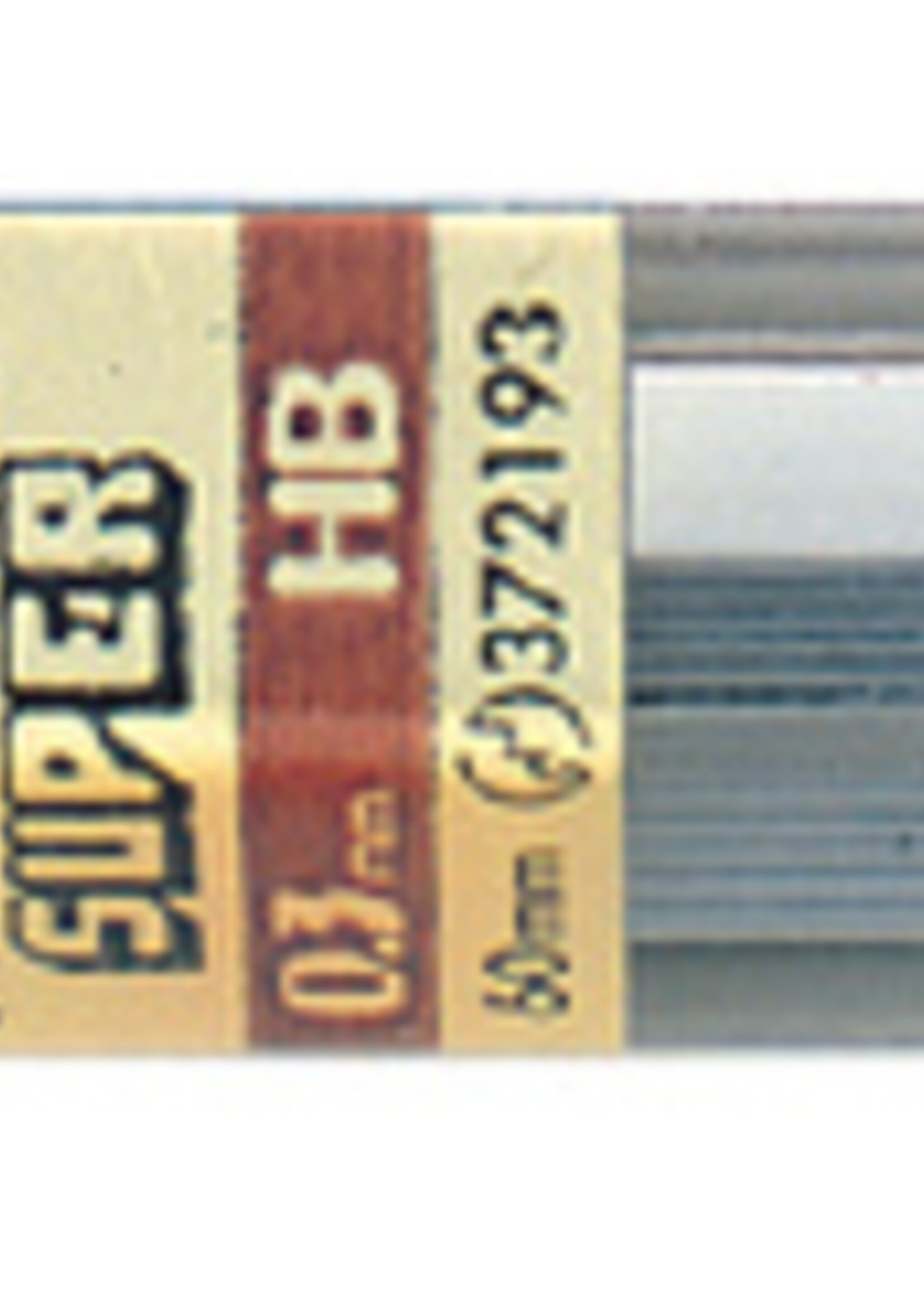 Pentel Potloodstift Pentel 0.3mm zwart per koker HB