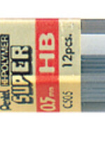 Pentel Mine Pentel 0,5mm HB Noir par étui