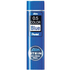 Mines Pentel PPR-5 0,5mm Bleu par étui