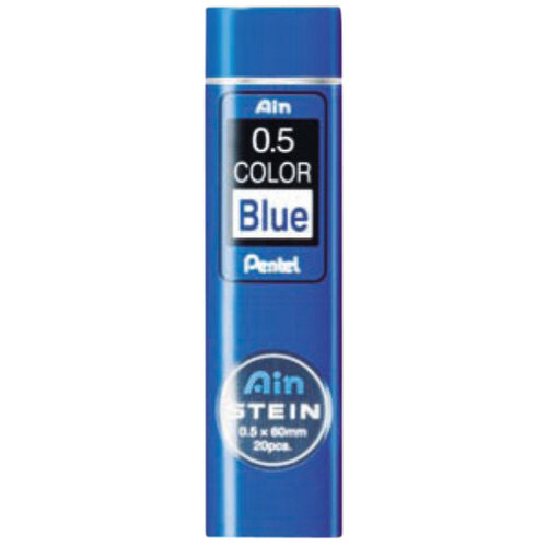Pentel Potloodstift Pentel 0.5mm blauw per koker