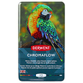 Derwent Crayon de couleur Derwent Chromaflow set 12 couleurs