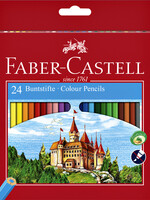 Faber-Castell Kleurpotloden Faber-Castell set à 24 stuks assorti