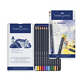 Faber-Castell Crayons de couleur Faber-Castell Goldfaber boîte 12 pièces assorti