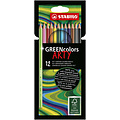 Stabilo Crayon de couleur STABILO Greencolors 6019/12-1-20 étui 12 couleurs