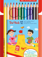 Stabilo Kleurpotloden STABILO Trio dik 203 kartonnen etui à 12 kleuren