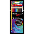 Stabilo Crayon de couleur STABILO Aquacolor 1612-1-20 étui 12 couleurs