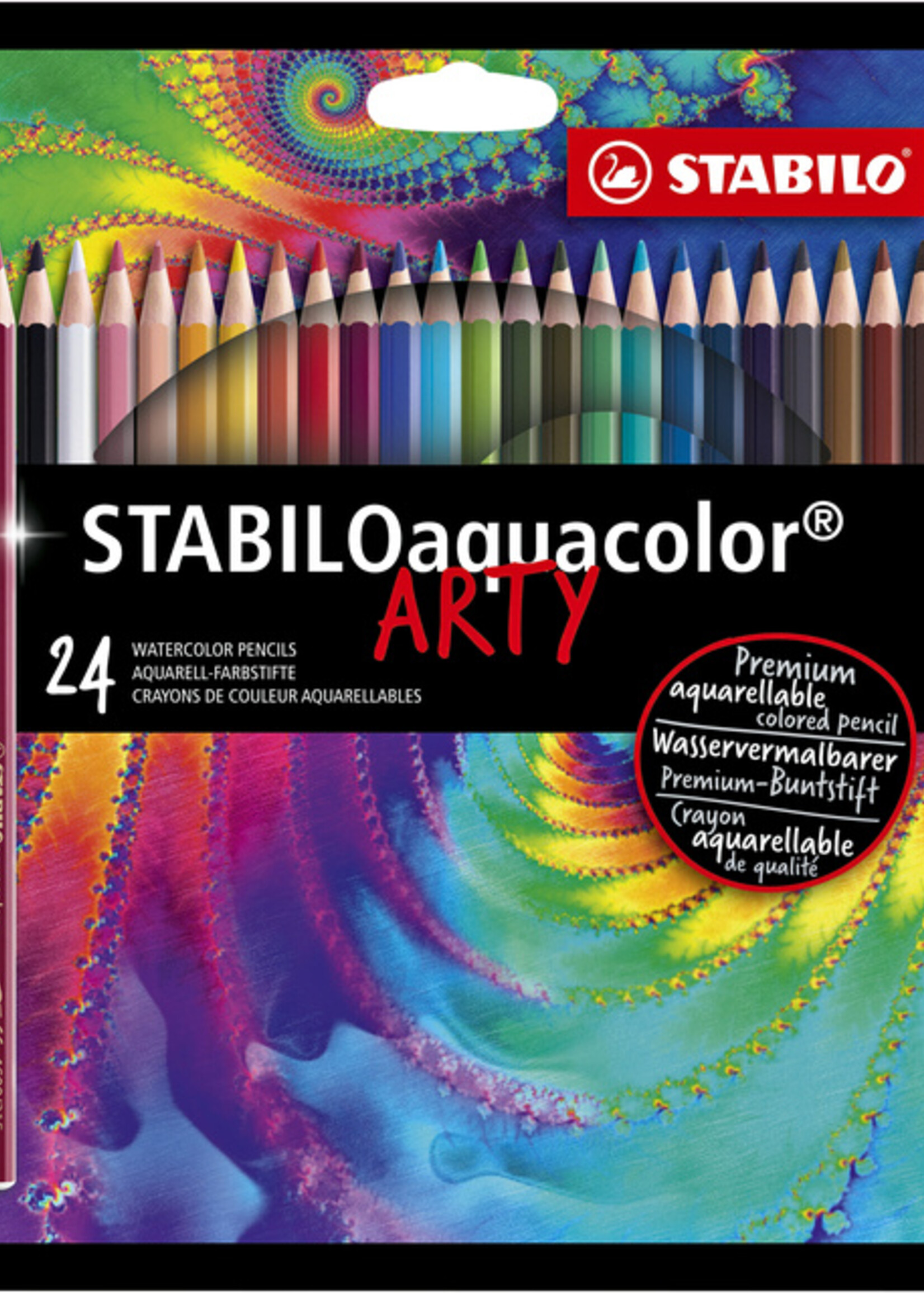 Stabilo Kleurpotloden STABILO aquacolor 1624-1-20 etui à 24 stuks