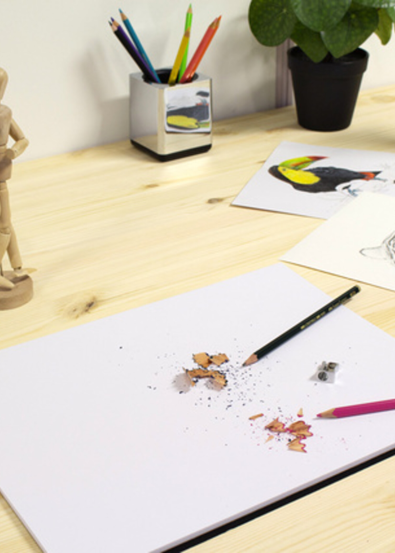 Westcott Puntenslijper Westcott aluminium enkel kegelvorm