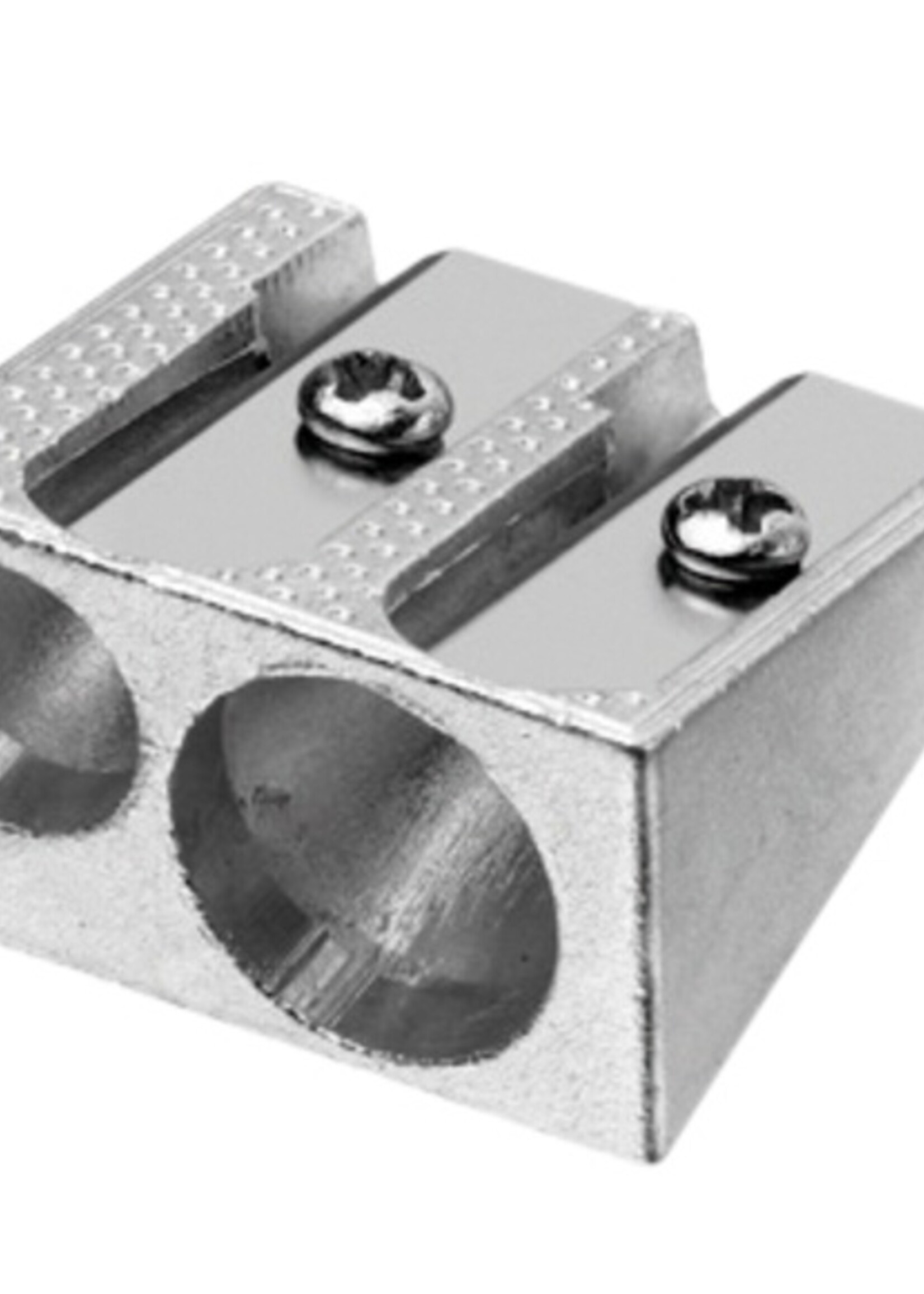 Westcott Puntenslijper Westcott aluminium dubbel kegelvorm