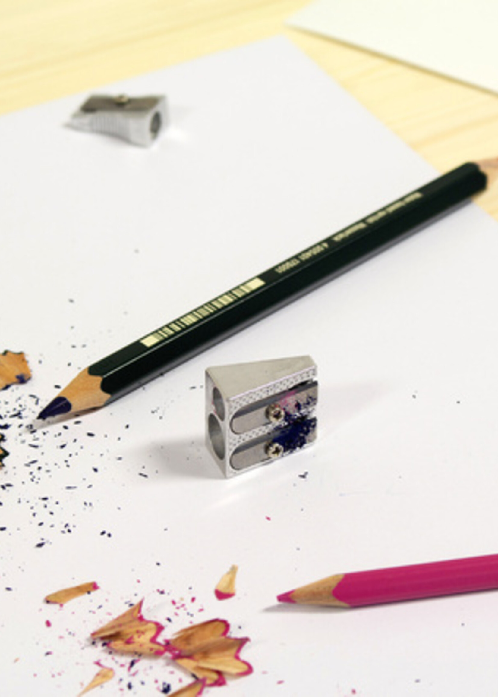 Westcott Taille-crayon Westcott aluminium 2 trous