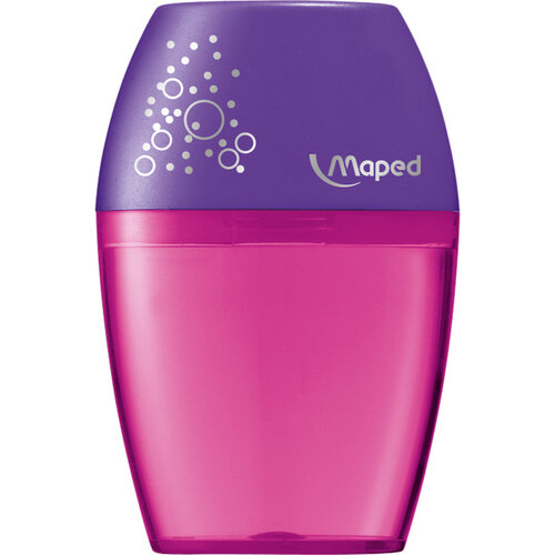 Maped Taille-crayon Maped Shaker 1 trou présentoir 25 pièces assorti