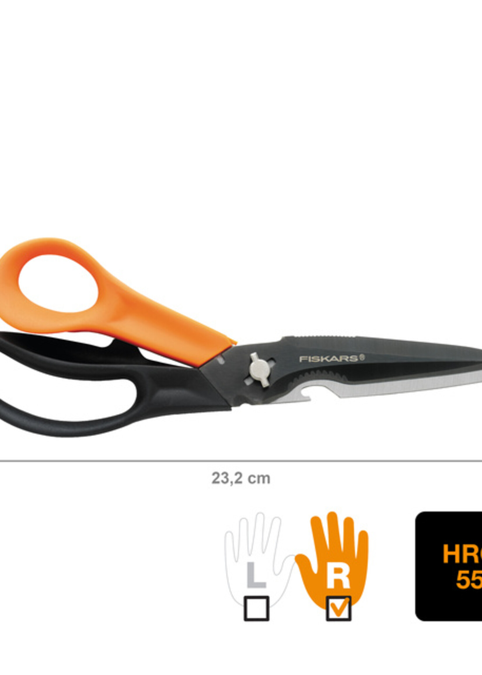 Fiskars Ciseaux Fiskars 230nn Cuts & More multifonctionnel