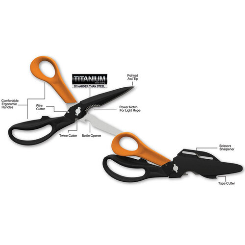 Fiskars Schaar Fiskars 230mm Cuts and More Multi-tool