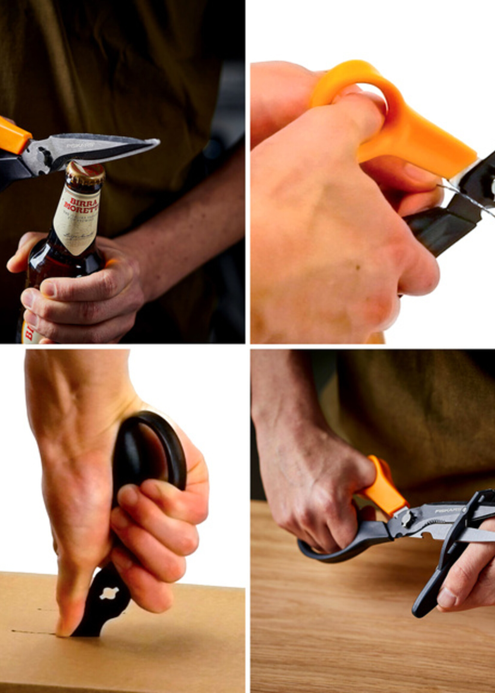 Fiskars Ciseaux Fiskars 230nn Cuts & More multifonctionnel