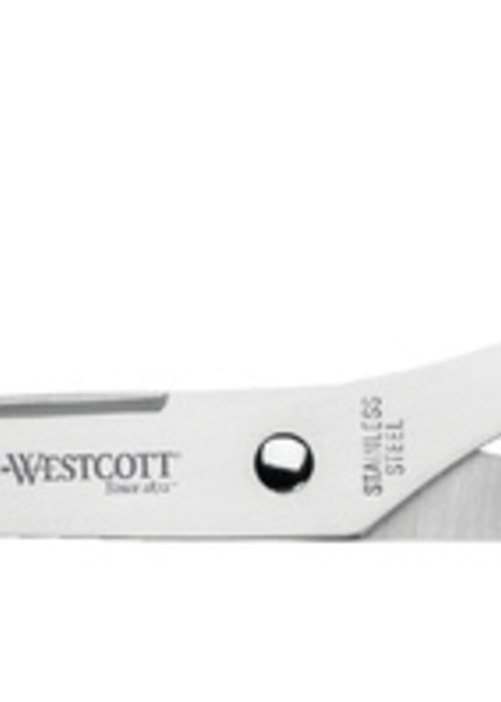 Westcott Kantoorschaar Westcott 260mm met kunststof grip rvs
