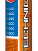 Maped Règle à échelle de réduction Maped triangulaire 1:100/200/250/300/400/500