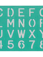 Linex Trace-lettres Linex 30mm majuscules, minuscules et chiffres