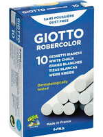 Giotto Schoolbordkrijt Giotto wit doos à 10 stuks