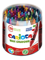 Carioca Craie à la cire Carioca Maxi boîte 100 pièces assorti