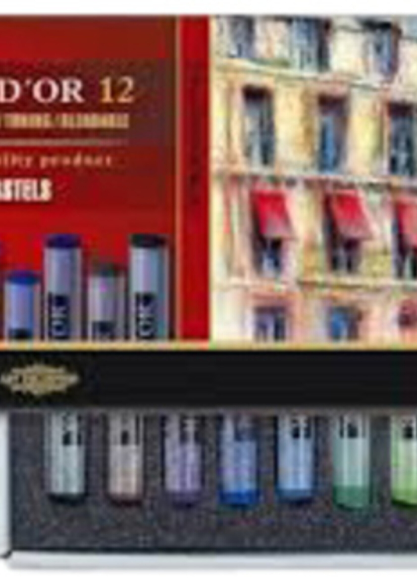 Koh-i-noor Pastelkrijt Koh-I-Noor Toison 8512 rond 12 stuks assorti