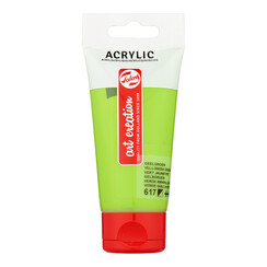 Peinture acrylique Talens Art Creation 617 Vert jaunâtre tube 75ml