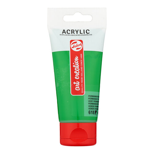 Talens Art Creation Peinture acrylique Talens Art Creation 618 Vert clair permanent tube 75ml