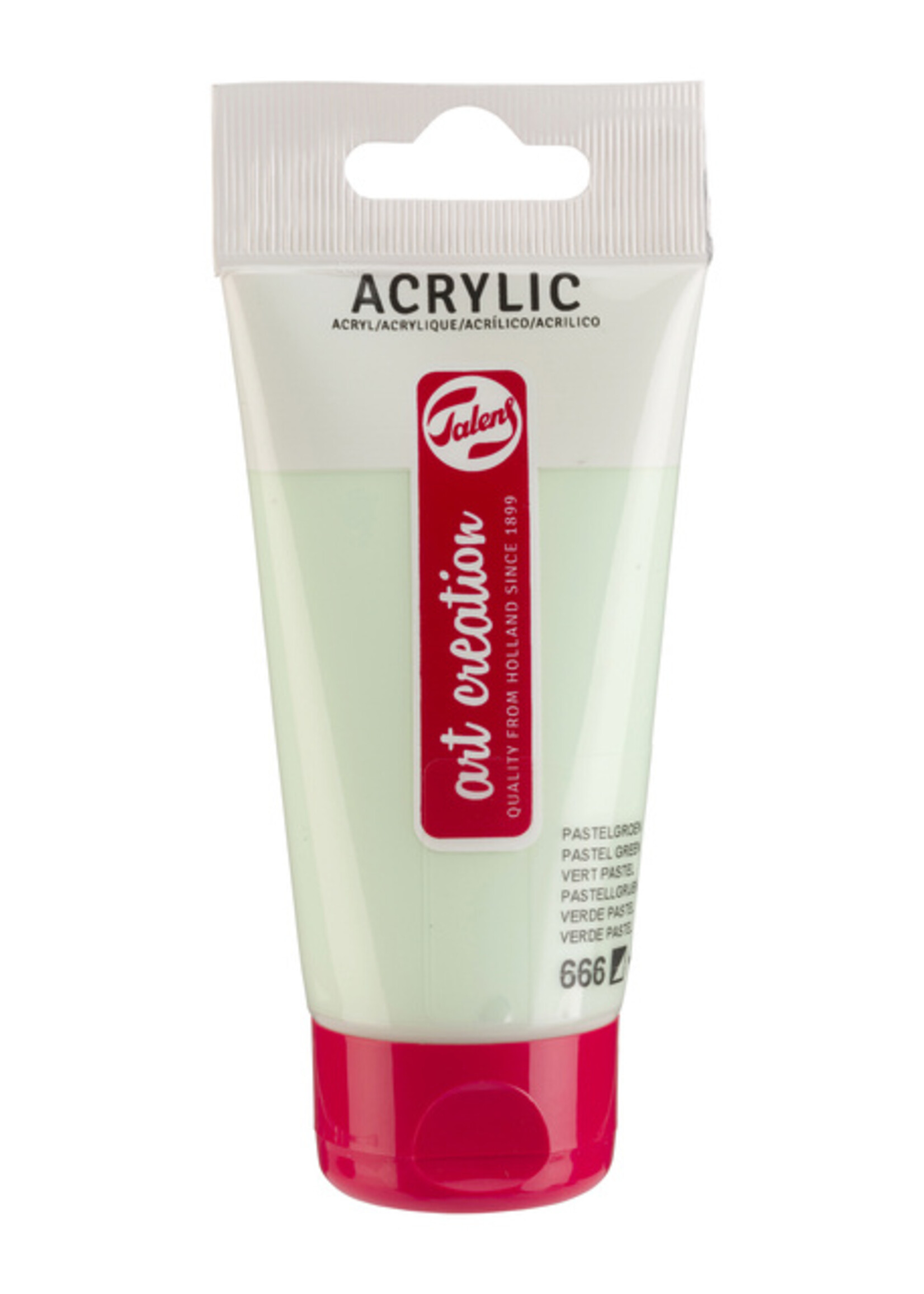 Talens Art Creation Acrylverf Talens Art Creation 666 pastelgroen tube à 75ml