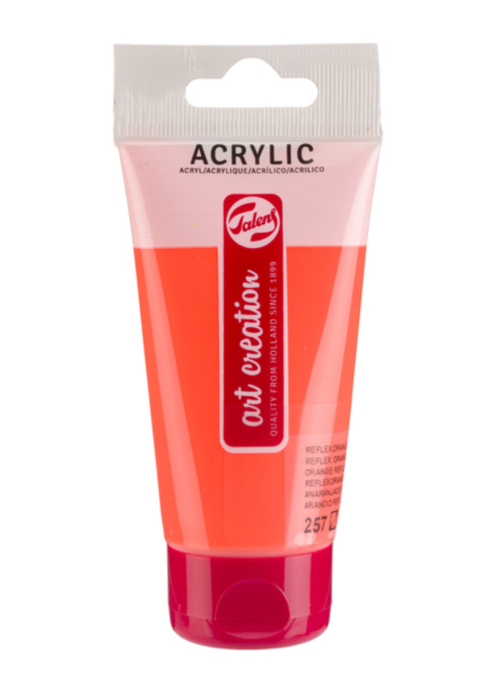 Talens Art Creation Peinture acrylique Talens Art Creation 257 Orange Reflex tube 75ml