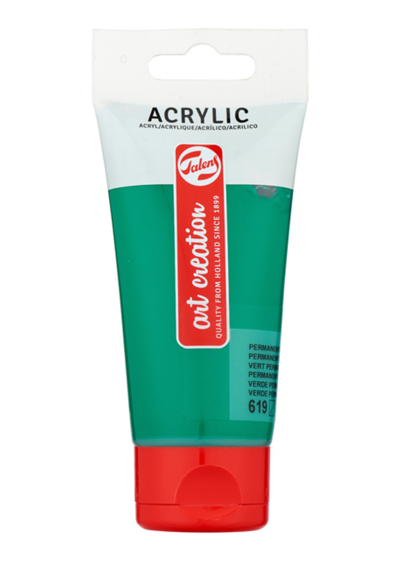 Talens Art Creation Acrylverf Talens Art Creation 619 permanentgroen donker tube à 75ml