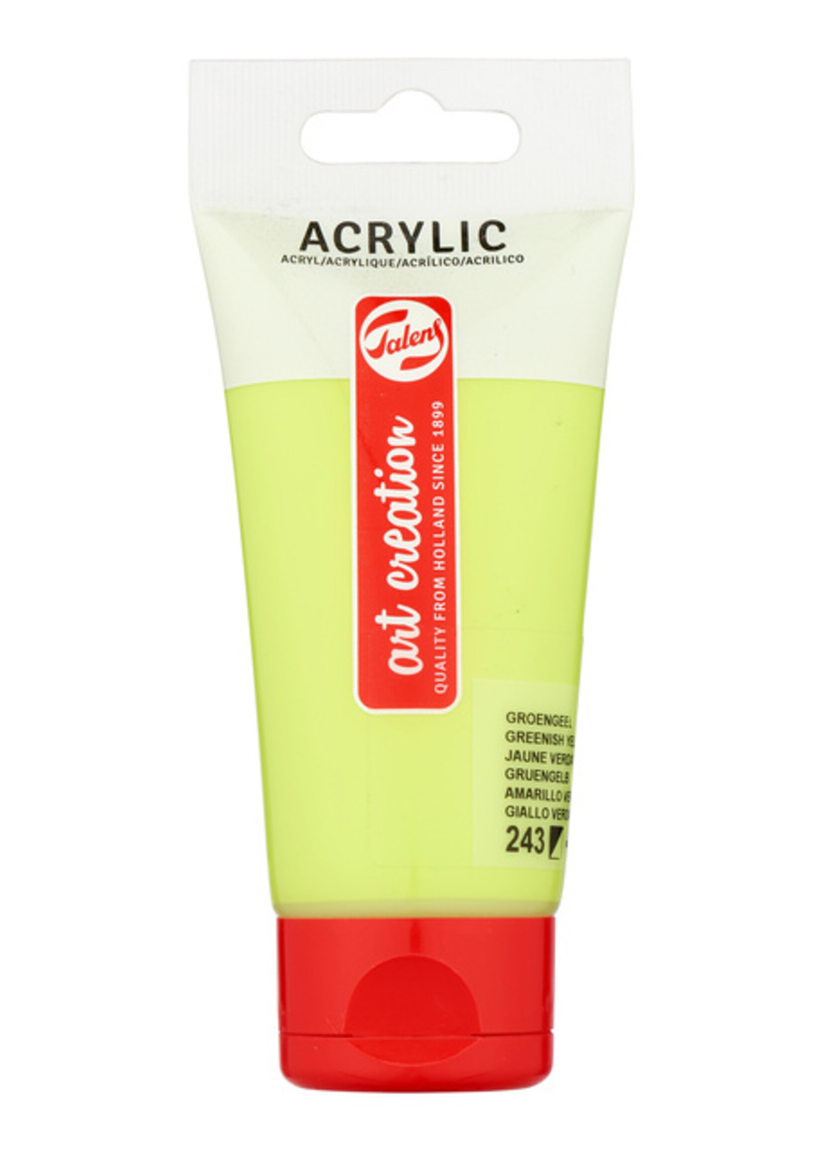 Talens Art Creation Acrylverf Talens Art Creation 243 groengeel tube à 75ml
