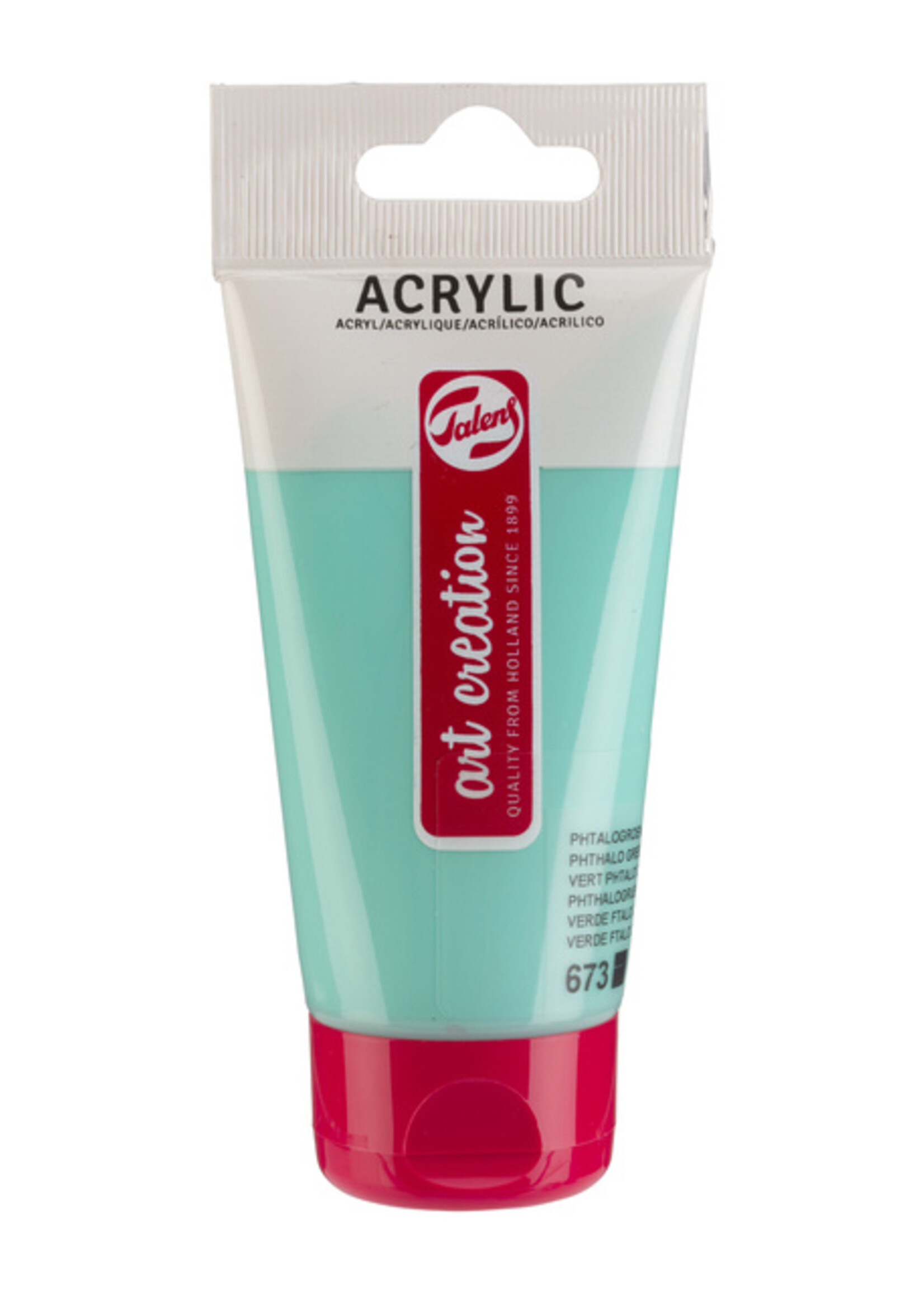 Talens Art Creation Acrylverf Talens Art Creation 673 phtalogroen licht tube à 75ml