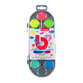 Bruynzeel Peinture à l'eau Bruynzeel Inclus pinceau set 12 couleurs métalliques et néon