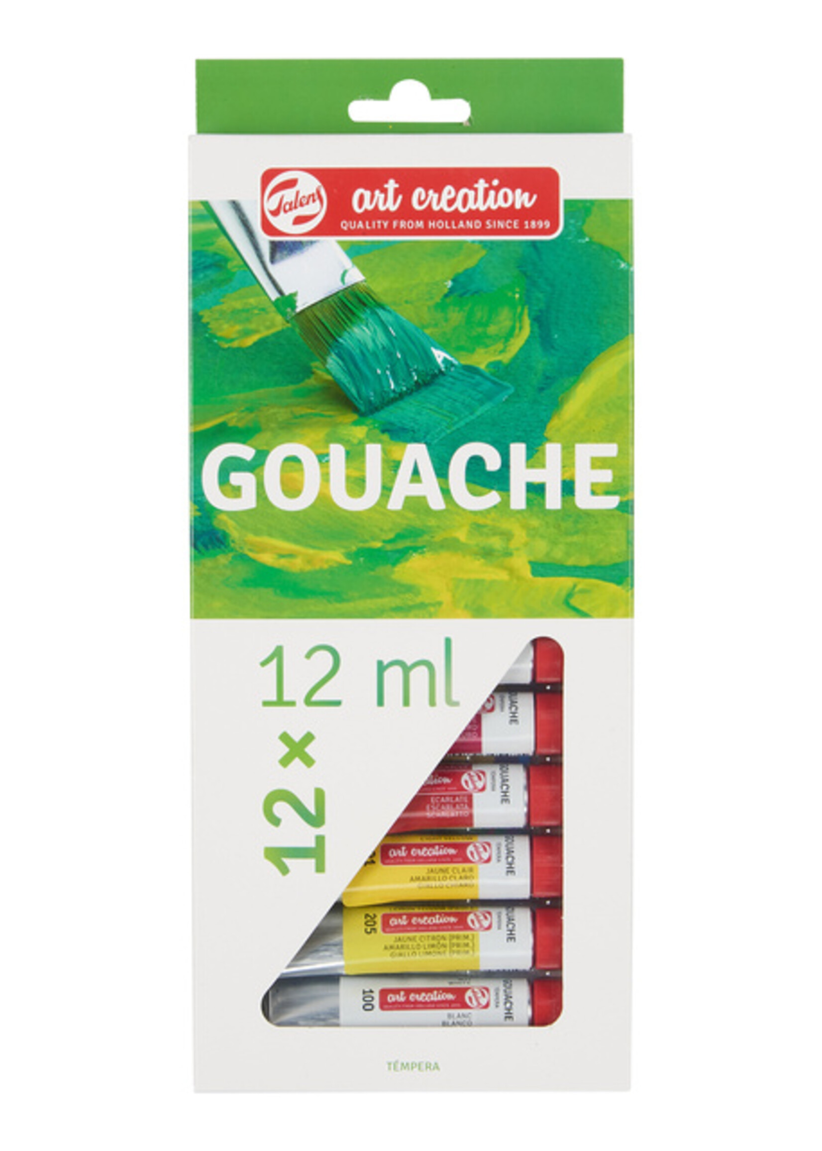 Talens Art Creation Talens Art Creation gouache set 12 tubes 12 ml