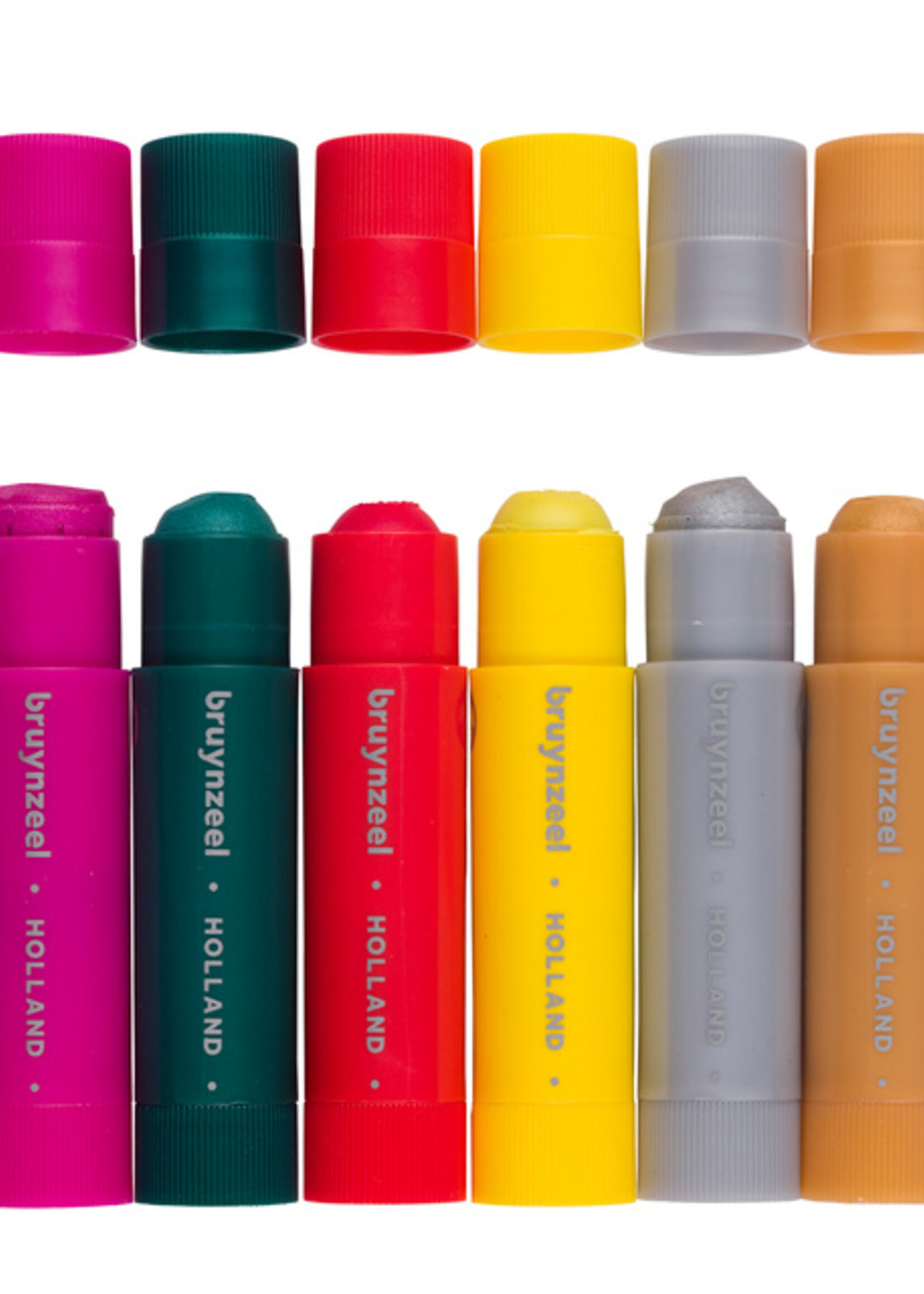 Bruynzeel Bâton gouache Bruynzeel set 6 couleurs métalliques