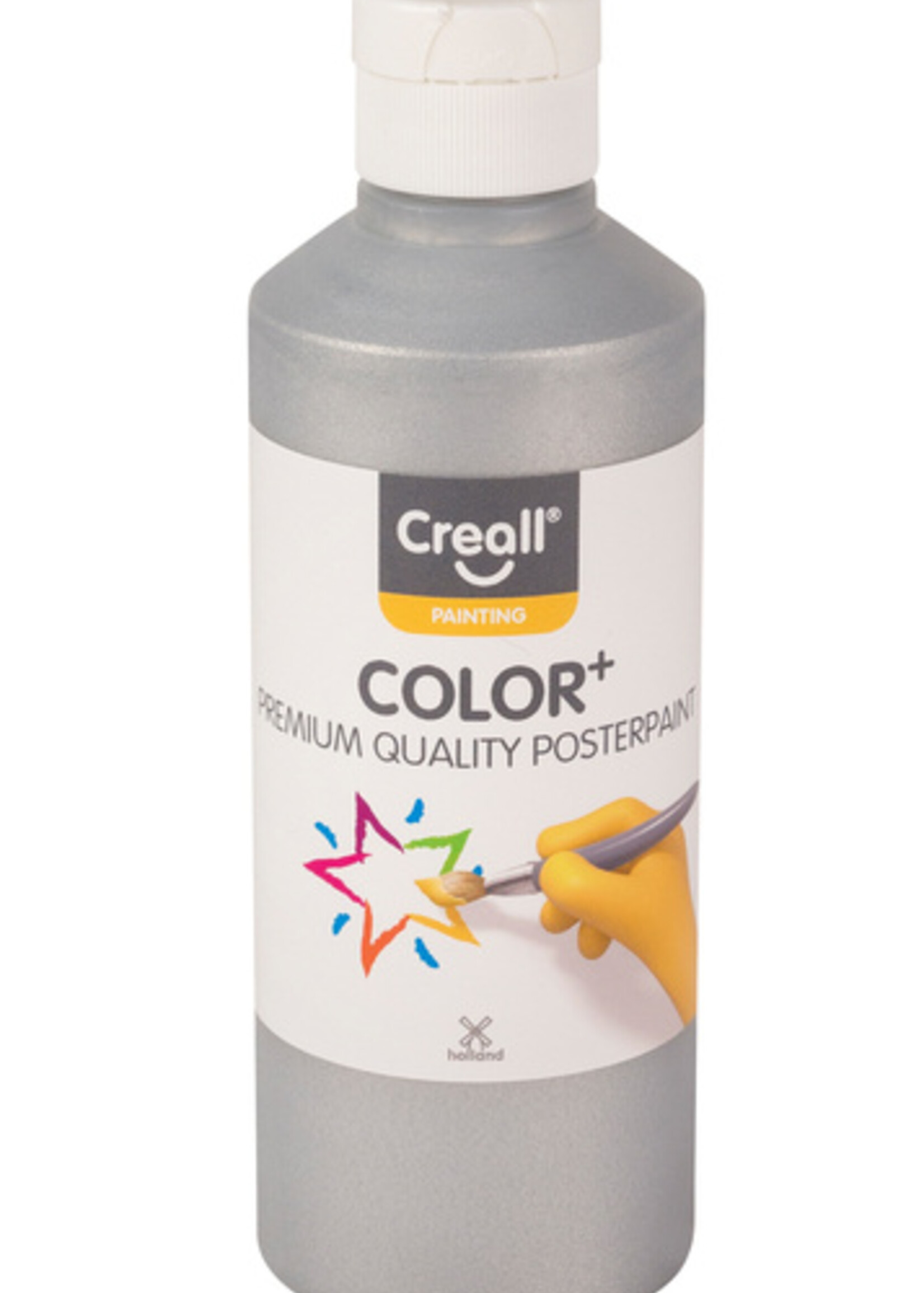 Creall Plakkaatverf Creall zilver 250ml