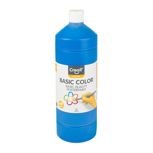 Creall Plakkaatverf Creall basic blauw 1000ml