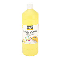 Gouache Creall Basic jaune clair 1000ml