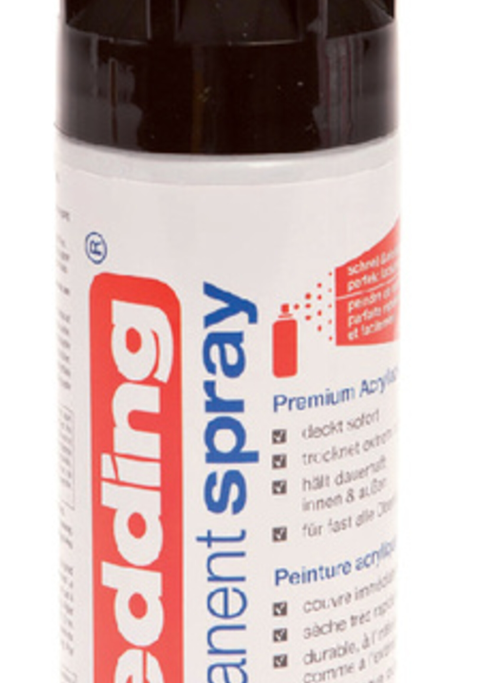 edding Spray peinture Permanent edding 5200 Noir foncé Mat
