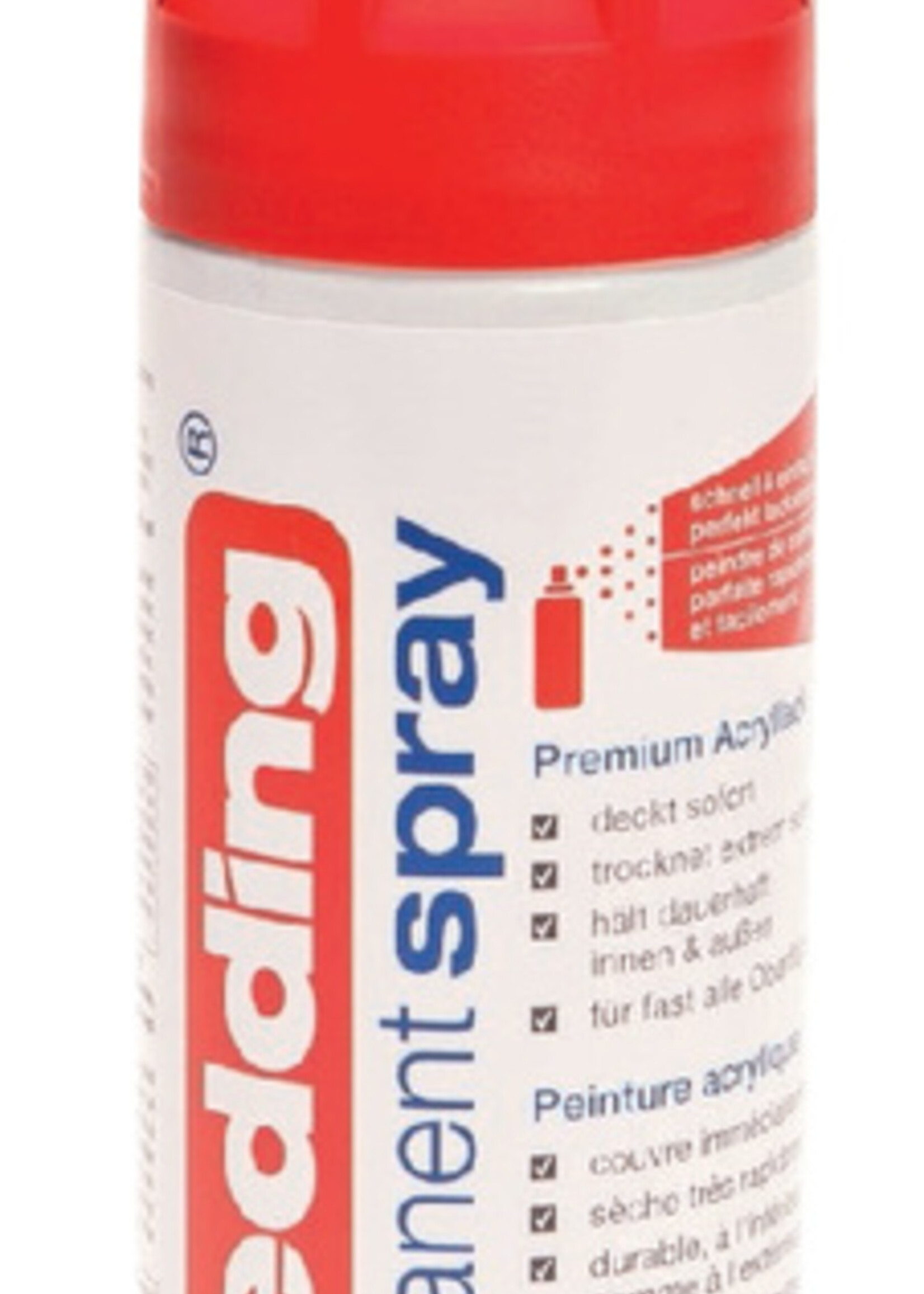 edding Spray peinture Permanent edding 5200 Rouge Trafic Mat
